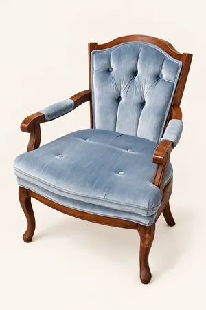 Blue Vintage Chair