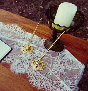 Set of 1 Gold Decorative Pen