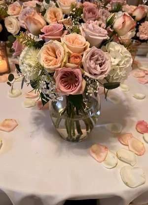 Statement Clear Vase (8 in tall)