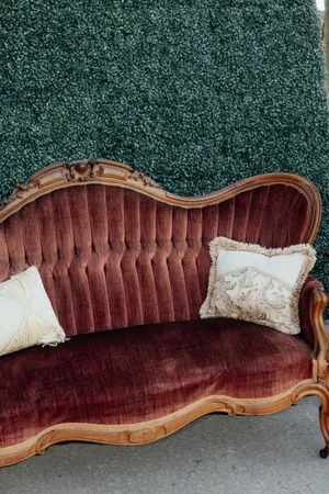Vintage Velvet Couch