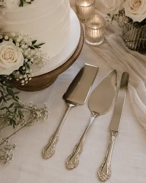 Classy Stainless Steel Serving Utensils