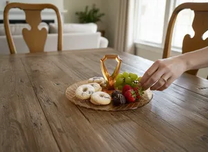 Yellow / Amber Serving Plates