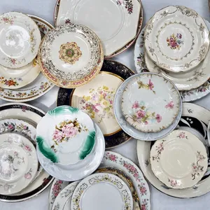 Mismatched Vintage Salad/Dessert Plates