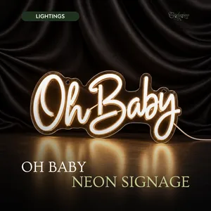 Oh Baby - Neon Signage