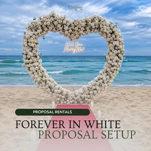 Forever in White Proposal Setup