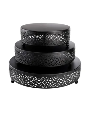 Cake Stands Black 8