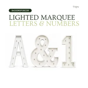 Lighted Marquee - Letters & Numbers