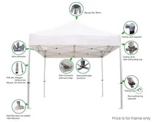 Popup Tent | 10'x10' White Top