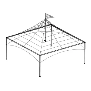 Frame Tent | 20'x20' White Top