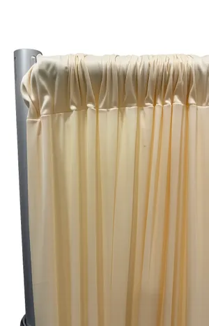 Drape Panel | Champagne 10' H X 5'W Polyester