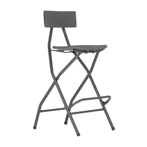 Stool | Folding w/ Back Rest