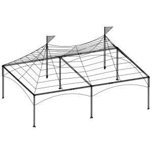 Frame Tent | 20'x30' White Top
