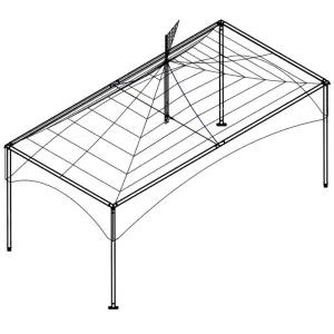 Frame Tent | 10'x20' White Top