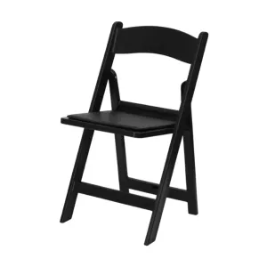 Chair | Black Resin Folding
