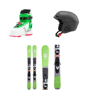 Junior Ski Package with Helmet