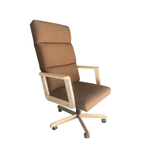 KATRIN Vintage Brown Desk Chair 