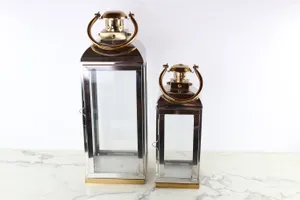 Silver and Gold Lantern Set