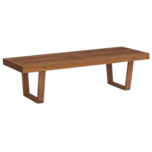 KATRIN Walnut Nelson Bench