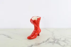 Vintage Ceramic Victorian Boot