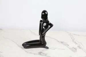 Vintage Ceramic Female Sculpture