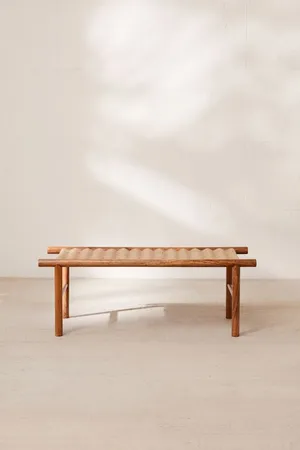 AMANDA Jute Box Bench