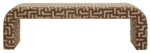 AMANDA Patterned Bench 