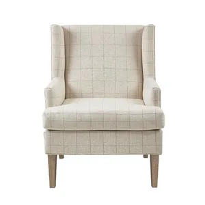 In Check Accent Chair