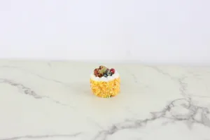 Mini Fake Cake Yellow