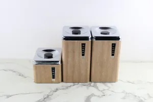 Vintage Midcentury Kitchen Canisters