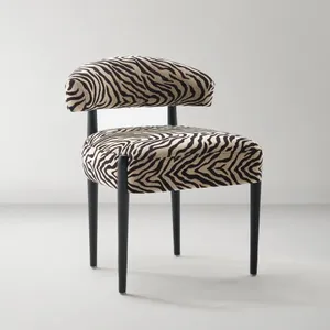 AMANDA Zebra Dining Chair 
