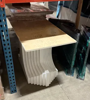 AMANDA Maze Oval Dining Table