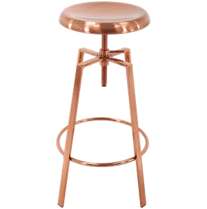 KATRIN  Rose Gold Stool