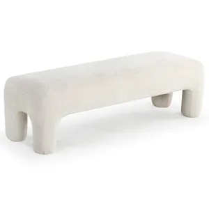 AMANDA Saddle Bench Light Beige