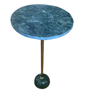 KATRIN Blue Marble Drinks Side Table