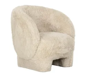 AMANDA Cherry Peach Accent Chair