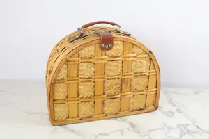 Woven Picnic Basket