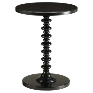 Katrin Black Wood Table