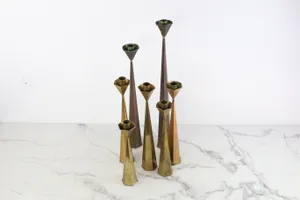 Metal Candle Holder Set