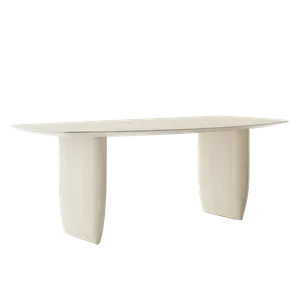 KATRIN CB2 Spigolo Dining Table 84