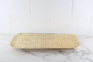 Brass Basket Tray