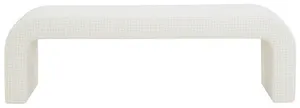 AMANDA Carolyn Boucle Bench
