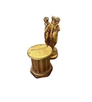 AMANDA Vintage Gold Lady Floor Lamp 2PCS