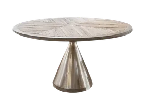 KATRIN Round Lath Dining Table 60