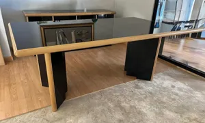 AMANDA  Black Out Dining Table 