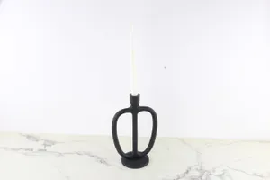 Iron Candlestick Holder