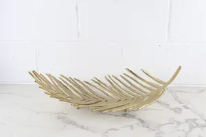 Brass Fern Bowl