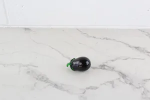 Mini Glass Eggplant