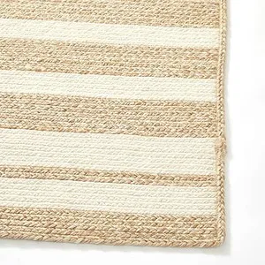 KATRIN Outdoor Jute Stripe Rug 8x10