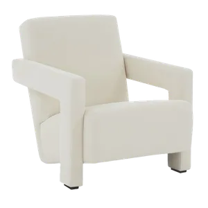 KATRIN Get Low Accent Chair Ivory