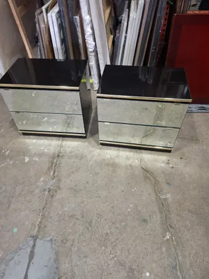 AMANDA MCM Mirrored Night Stand